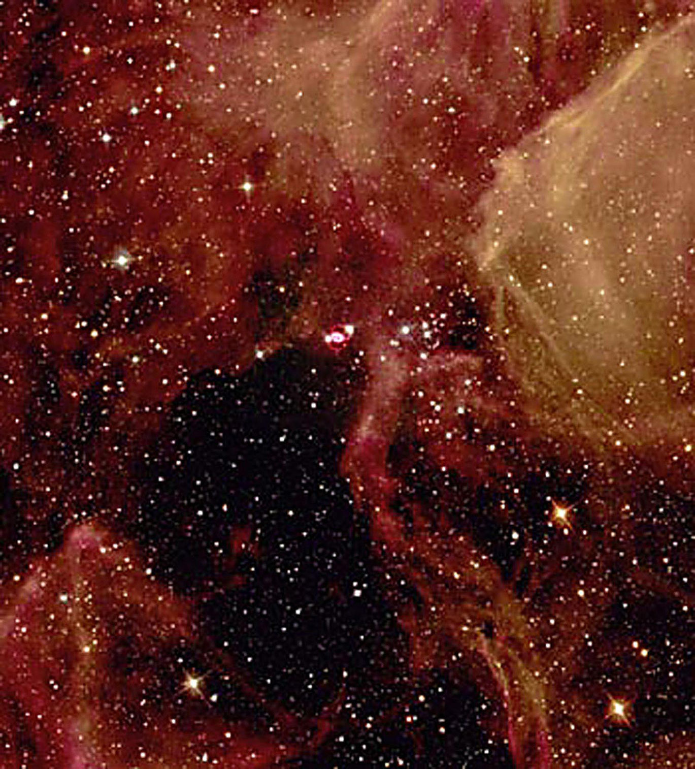 Supernova self-destruction